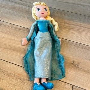Elsa from frozen plush doll